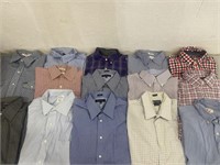 Men’s Button Down Dress Shirt Lot- Large
