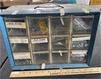 Labeled Tackle Cabinet