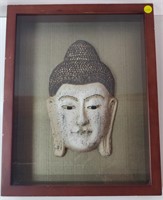 Mask From Thailand in Display Case