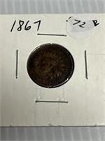1867  Indian Head Better Date