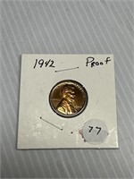 1942 Proof Penny
