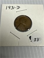 1931-D Wheat Penny