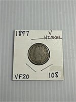 1897 V Nickel