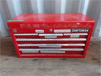 Craftman 6 drawer tool box - 26"lx12"dx14"h