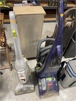 Hoover and Bissel vacuums