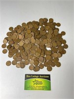 300 1940's & 1950's Wheat Cents