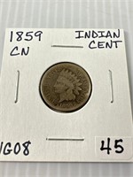 1859 CN Indian Cent