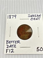 1879 Indian Cent Better Date