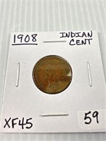 1908 Indian Cent