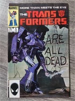 Transformers #5(1984)BILL S CVR 1st cam JOSIE B +P