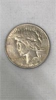 1935-S Peace silver dollar
