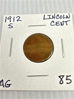 1912 S Lincoln Cent