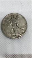 1935 Walking Liberty half dollar
