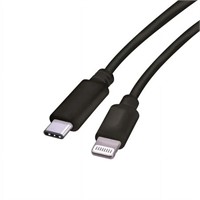 Lightening 6ft Cable Black to USB-C A114