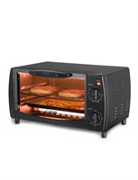4 Slice Mechanical Toaster Oven 13.26 in x 11.65