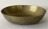 Heavy Old Chinese Engraved Bowl Vintage