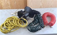Assortment of pneumatic pressure hoses