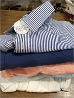 5 Ralph Lauren long sleeve shirts 
Size XL