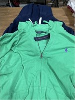 Ralph Lauren zip up hoodies XL