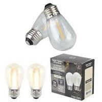 2 Pack LED S14 Replacement Light Bulbs A17