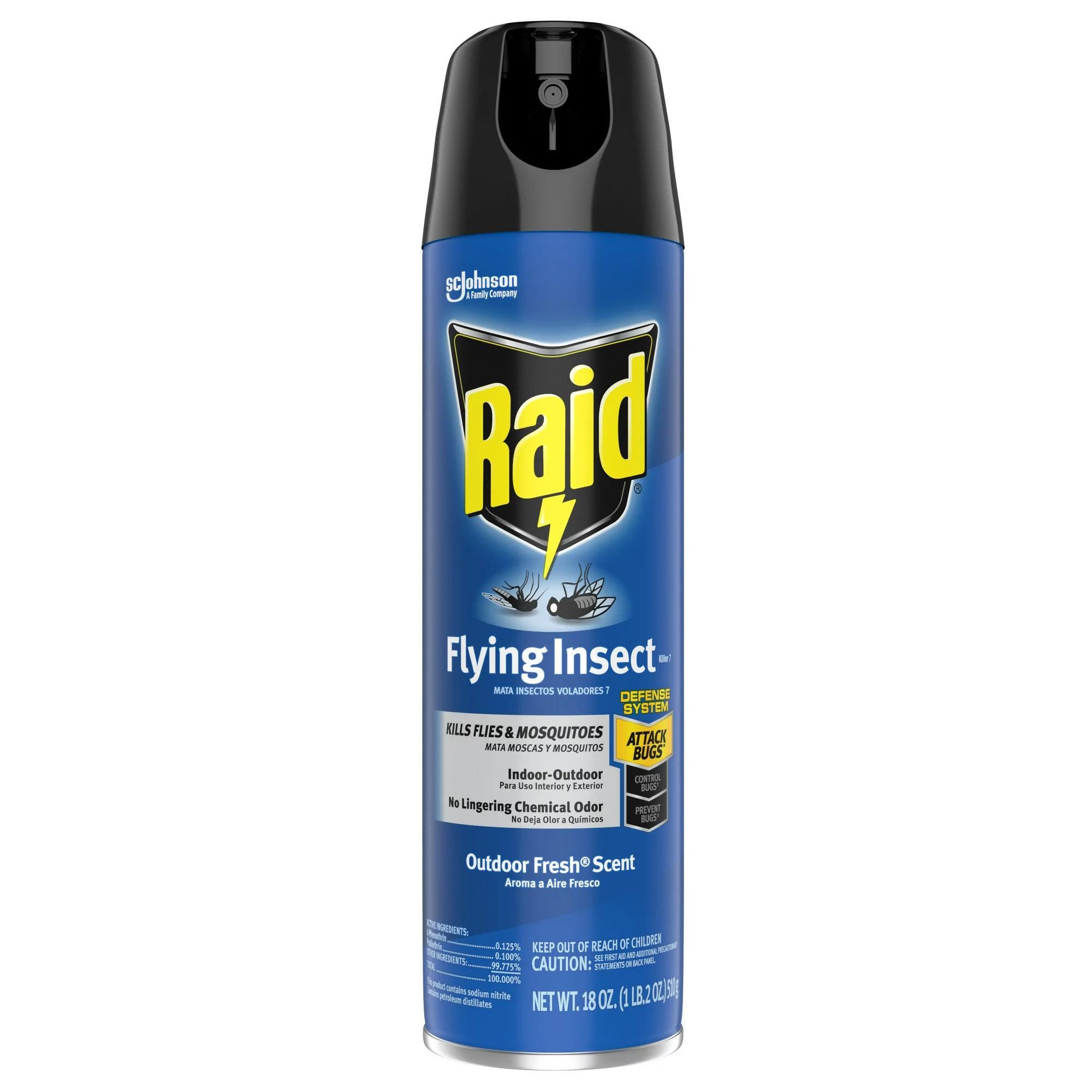Raid Flying Insect Killer 7, 18 Ounces AZ4