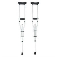 1pr Universal Crutches, 4'7" to 6'7" B106