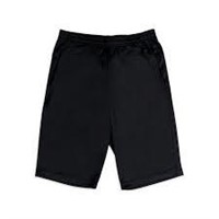 Sz L(10-12) Boys Athletic Works Black Shorts A20