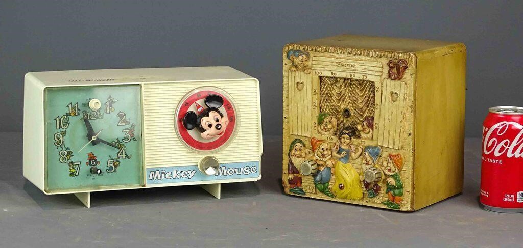 Vintage Disney Radios