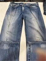 Big Star Union straight jeans 36L well worn