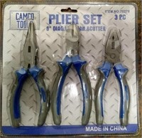 Camco Tools Piler Set (Set of Three)