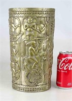 Ethnic Metal Vase