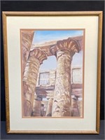 Original Artwork by Nona Sperry Ancient Pillars