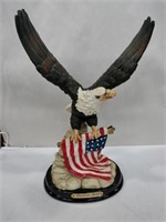 American Spirit eagle statue 13 in tall