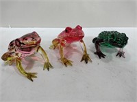 3 fast breast cancer frogs ( some chips)