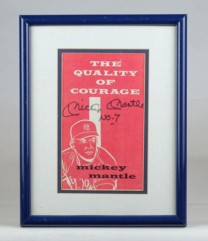 Mickey Mantle Autograph