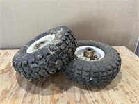 2 Tires 4.10/3.50 Max Load 300lbs