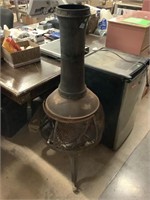 Outdoor Fireplace Patio Heater - Cast Iron