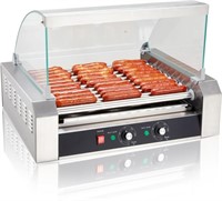 SYBO Hot Dog Roller, 30 Hot Dogs 11 Rollers Grill