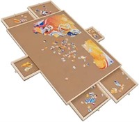 1500 Piece Wooden Jigsaw Puzzle Board With Drawers
