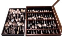 Collection of 59 Sterling Silver Souvenir Spoons.