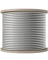 LuckIn 400ft Thickened 1/4" Stainless Steel