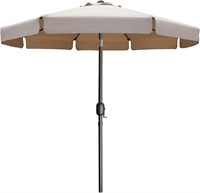 7.5ft ABCCANOPY Umbrella  Tilt  Crank  Khaki