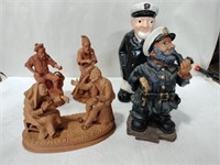 Captain figurines