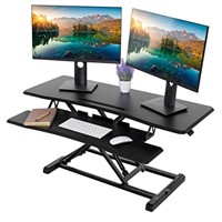 TechOrbits Standing Desk Converter 42 Inch MDF