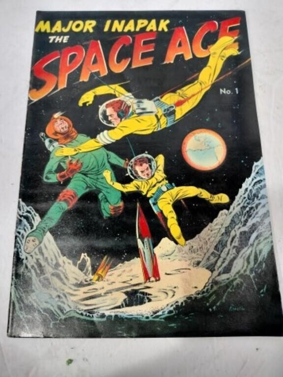 Space age comic book