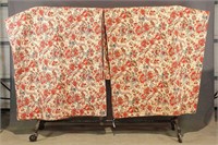 Pair of Floral Bed Covers