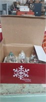 Kirklands miniature snow globe ornaments set of 6