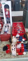 Lot with variety of nutcracker soldiers