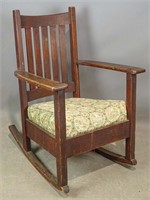 Limbert Mission Oak Rocking Chair