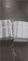4 stripped Beach towels